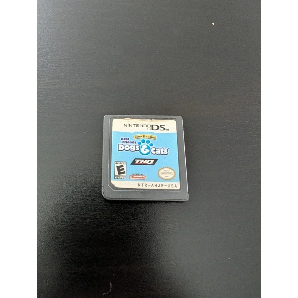 Paws and Claws Dogs and Cats Best Friends‎ Nintendo DS Game Cartridge Only 2007